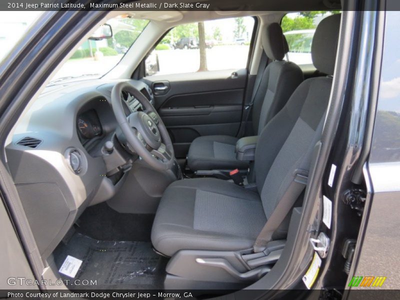 Maximum Steel Metallic / Dark Slate Gray 2014 Jeep Patriot Latitude