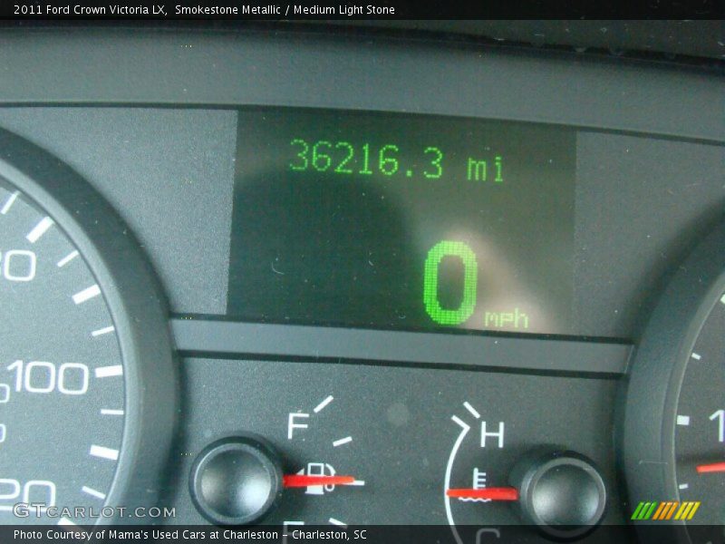 Smokestone Metallic / Medium Light Stone 2011 Ford Crown Victoria LX