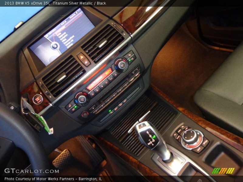Titanium Silver Metallic / Black 2013 BMW X5 xDrive 35i