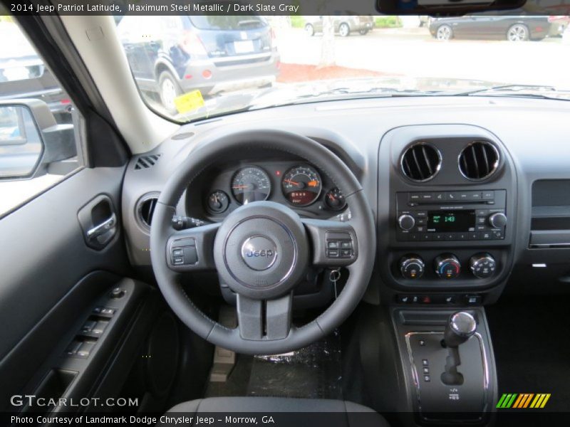 Maximum Steel Metallic / Dark Slate Gray 2014 Jeep Patriot Latitude