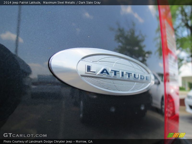 Maximum Steel Metallic / Dark Slate Gray 2014 Jeep Patriot Latitude