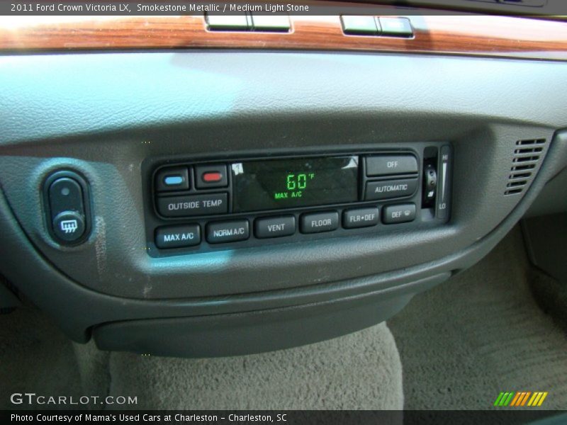 Smokestone Metallic / Medium Light Stone 2011 Ford Crown Victoria LX