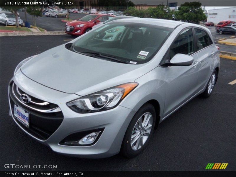 Silver / Black 2013 Hyundai Elantra GT