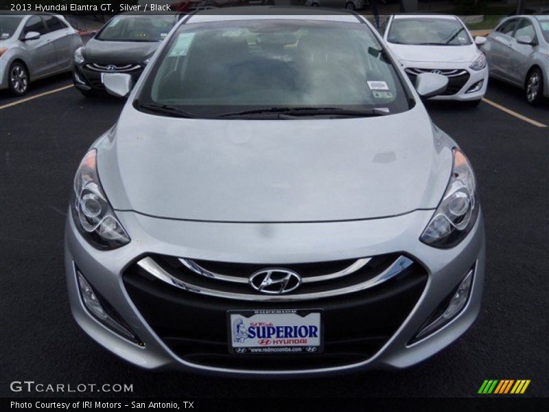 Silver / Black 2013 Hyundai Elantra GT