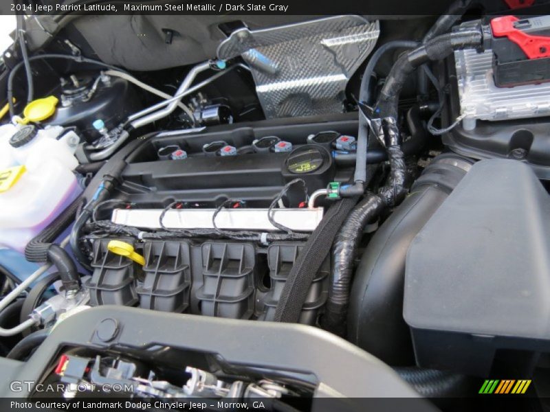 Maximum Steel Metallic / Dark Slate Gray 2014 Jeep Patriot Latitude