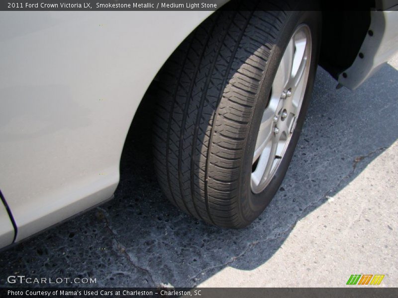 Smokestone Metallic / Medium Light Stone 2011 Ford Crown Victoria LX