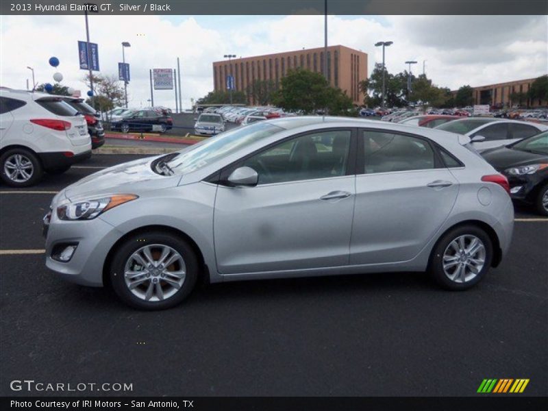 Silver / Black 2013 Hyundai Elantra GT
