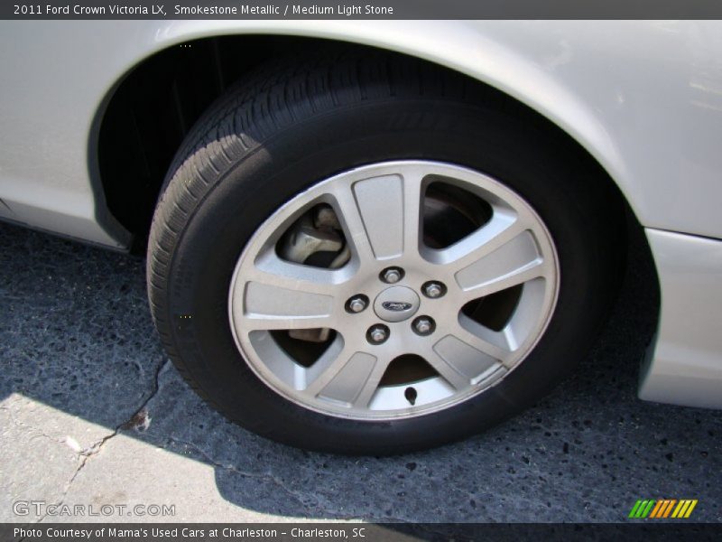 Smokestone Metallic / Medium Light Stone 2011 Ford Crown Victoria LX