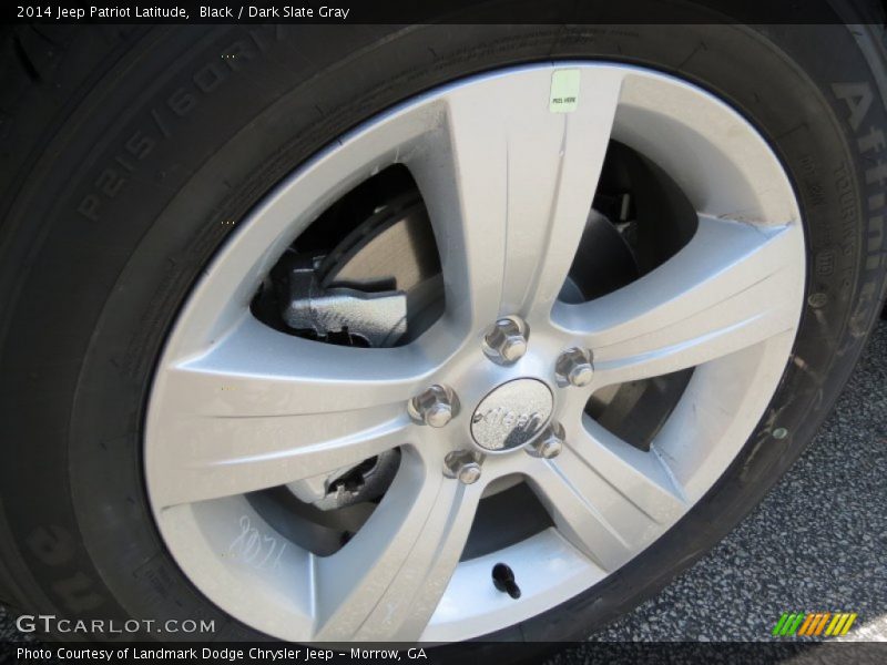 Black / Dark Slate Gray 2014 Jeep Patriot Latitude