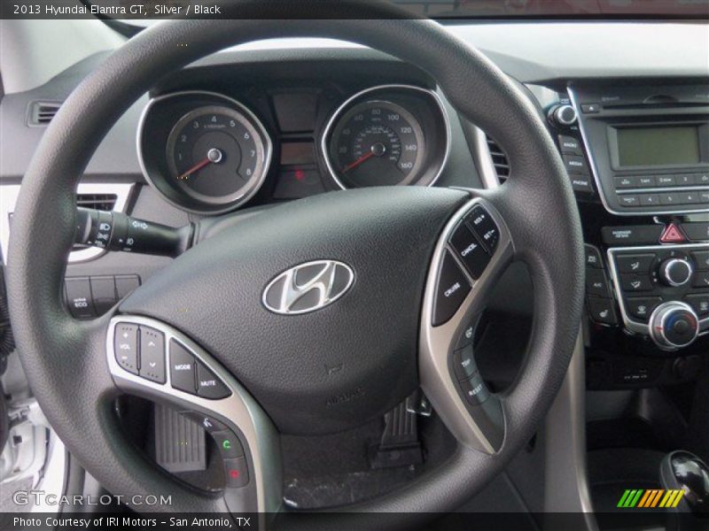 Silver / Black 2013 Hyundai Elantra GT