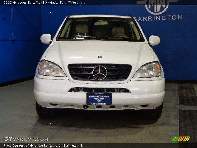 Polar White / Java 2000 Mercedes-Benz ML 430 4Matic