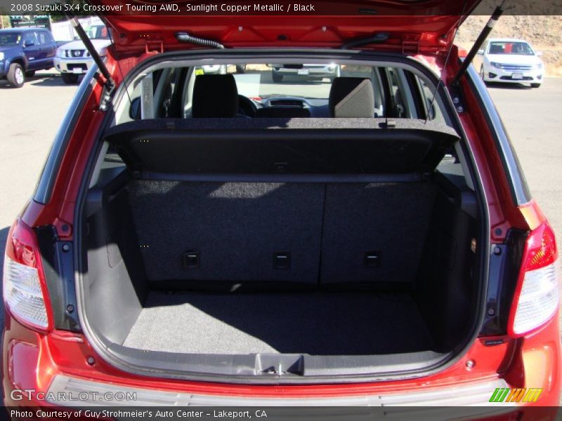 Sunlight Copper Metallic / Black 2008 Suzuki SX4 Crossover Touring AWD