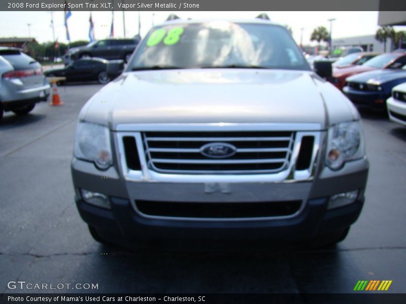 Vapor Silver Metallic / Stone 2008 Ford Explorer Sport Trac XLT