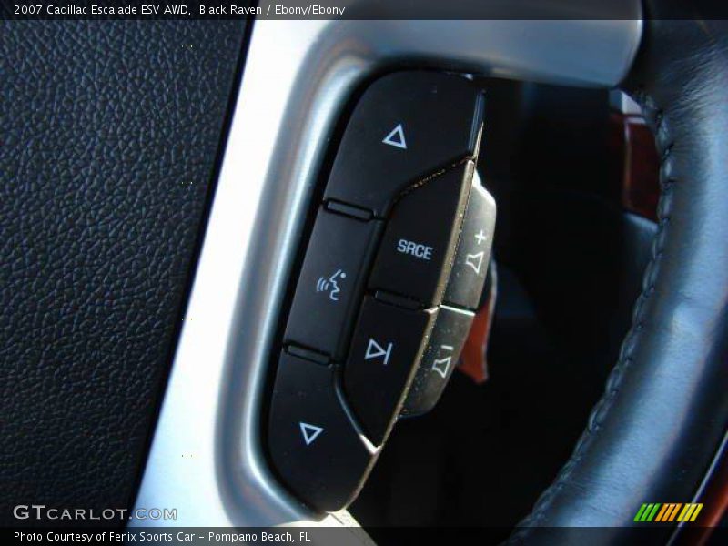 Black Raven / Ebony/Ebony 2007 Cadillac Escalade ESV AWD