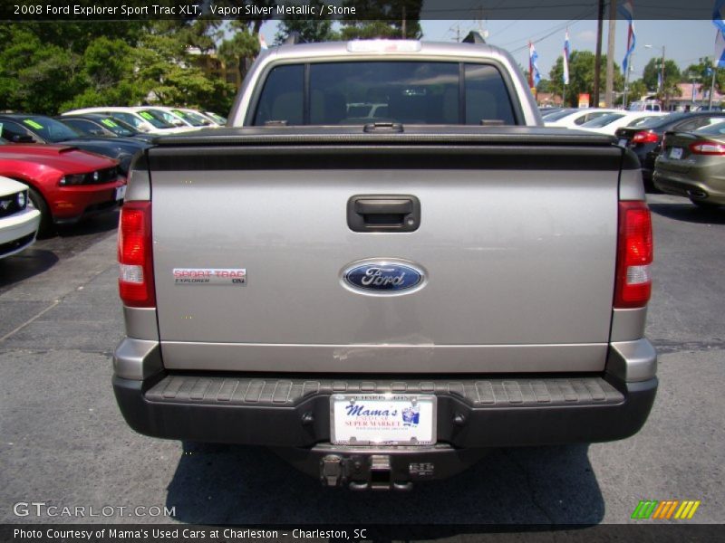 Vapor Silver Metallic / Stone 2008 Ford Explorer Sport Trac XLT