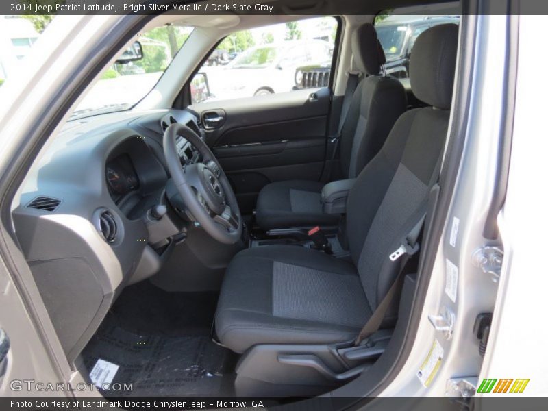 Bright Silver Metallic / Dark Slate Gray 2014 Jeep Patriot Latitude