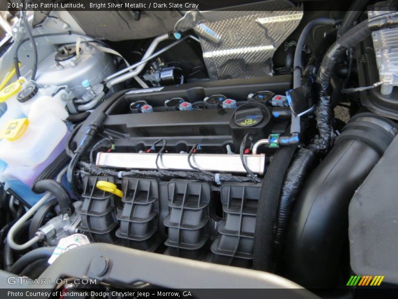 Bright Silver Metallic / Dark Slate Gray 2014 Jeep Patriot Latitude