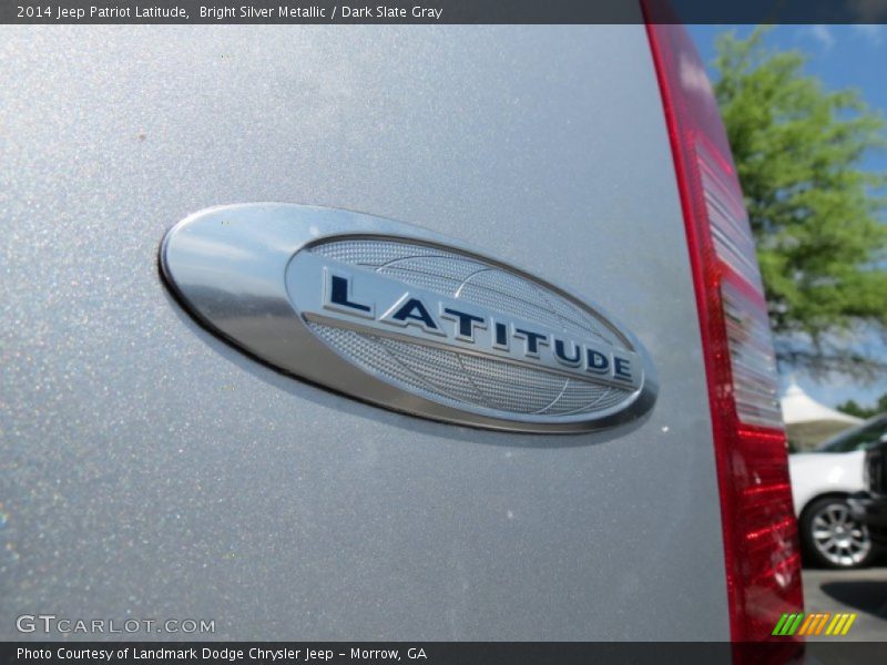 Bright Silver Metallic / Dark Slate Gray 2014 Jeep Patriot Latitude