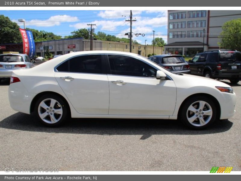 Premium White Pearl / Ebony 2010 Acura TSX Sedan