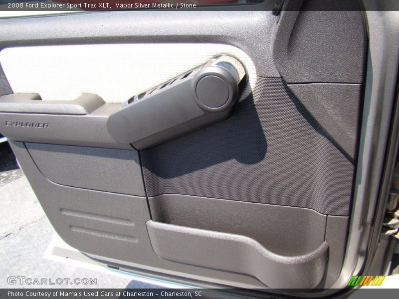Vapor Silver Metallic / Stone 2008 Ford Explorer Sport Trac XLT