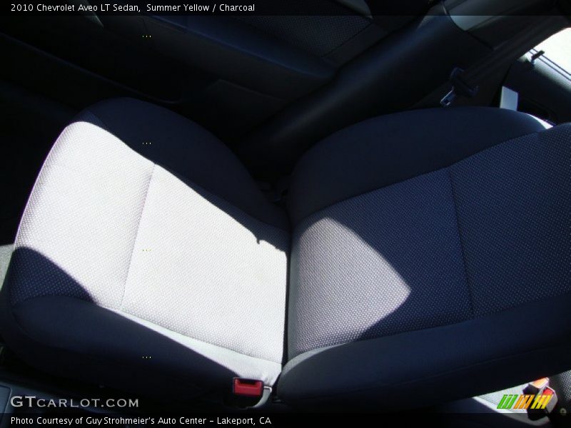 Summer Yellow / Charcoal 2010 Chevrolet Aveo LT Sedan