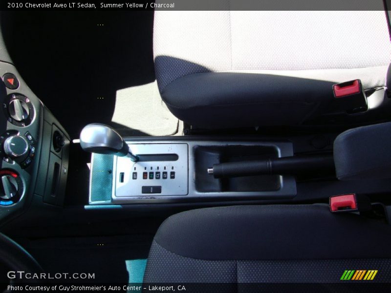 Summer Yellow / Charcoal 2010 Chevrolet Aveo LT Sedan