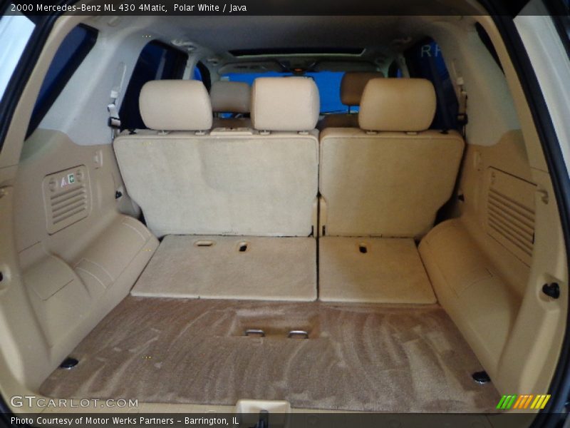 Polar White / Java 2000 Mercedes-Benz ML 430 4Matic