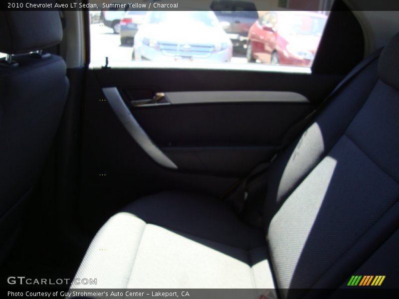 Summer Yellow / Charcoal 2010 Chevrolet Aveo LT Sedan