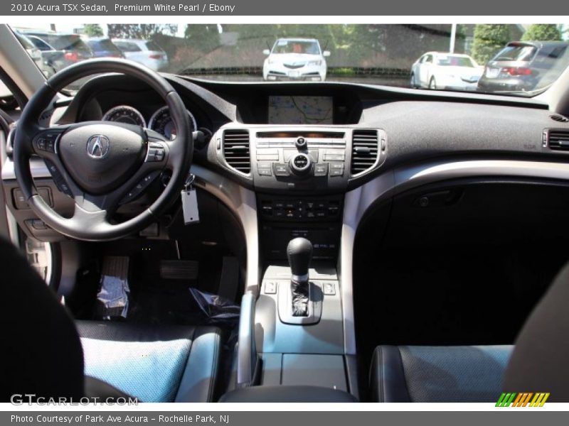Premium White Pearl / Ebony 2010 Acura TSX Sedan