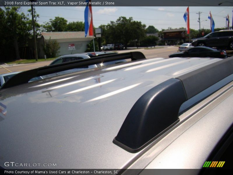 Vapor Silver Metallic / Stone 2008 Ford Explorer Sport Trac XLT