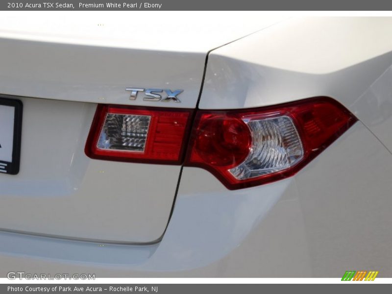 Premium White Pearl / Ebony 2010 Acura TSX Sedan