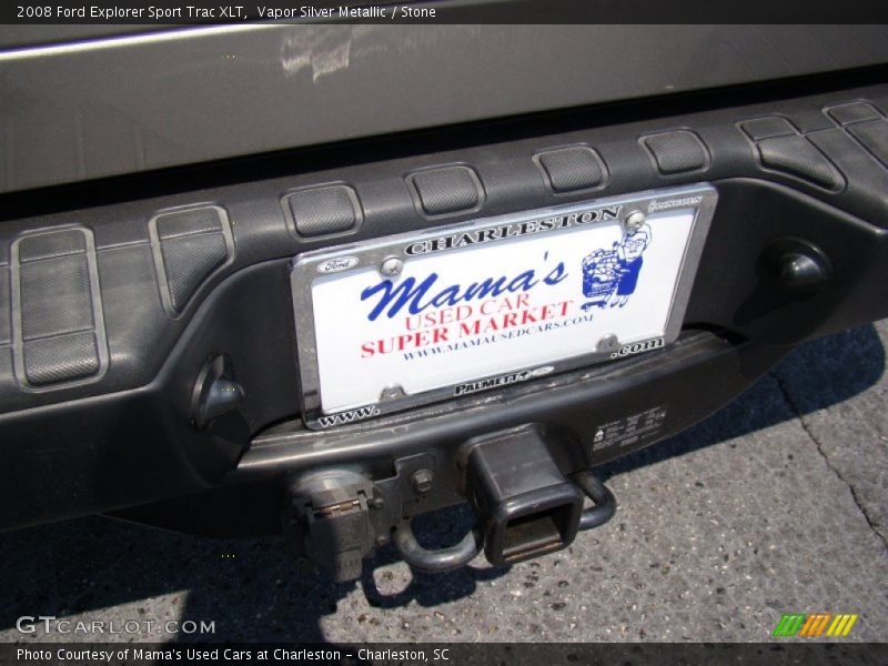 Vapor Silver Metallic / Stone 2008 Ford Explorer Sport Trac XLT