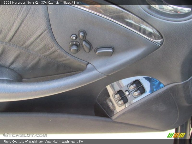 Black / Black 2008 Mercedes-Benz CLK 350 Cabriolet