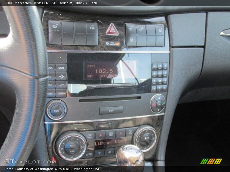 Black / Black 2008 Mercedes-Benz CLK 350 Cabriolet