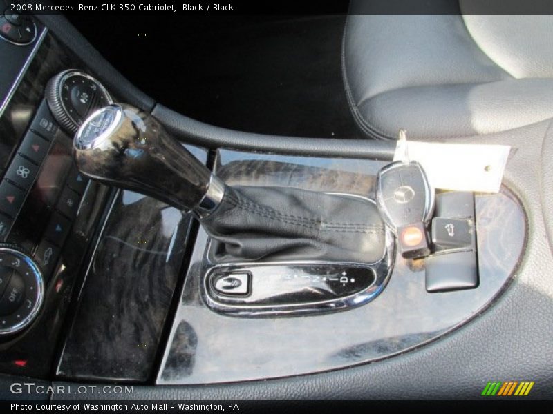 Black / Black 2008 Mercedes-Benz CLK 350 Cabriolet