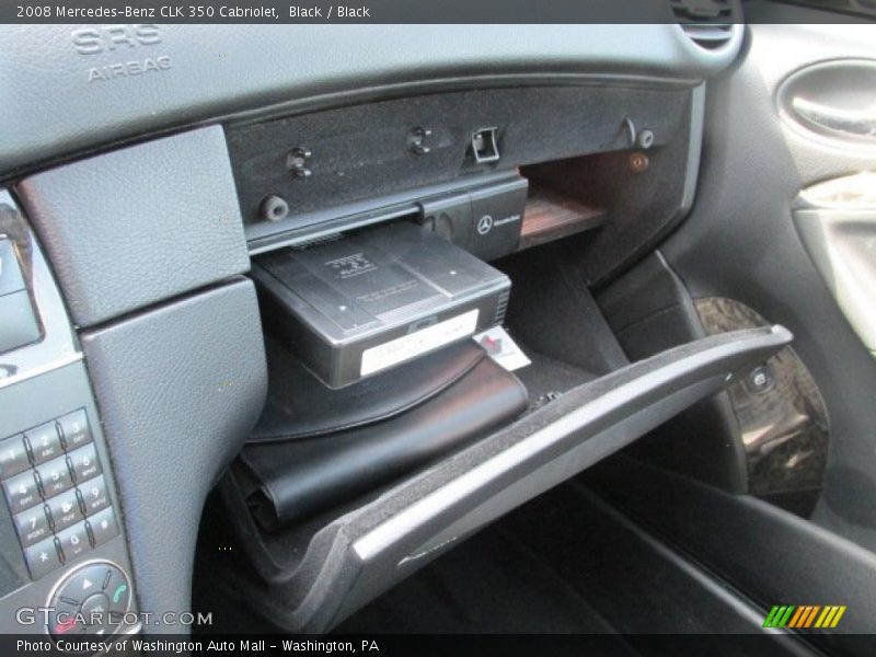 Black / Black 2008 Mercedes-Benz CLK 350 Cabriolet