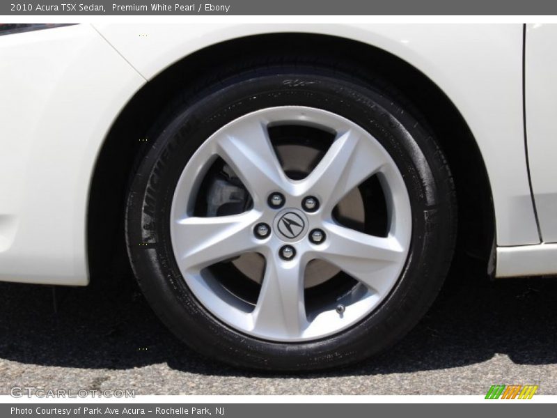 Premium White Pearl / Ebony 2010 Acura TSX Sedan