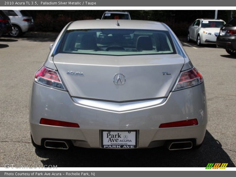 Palladium Silver Metallic / Taupe 2010 Acura TL 3.5