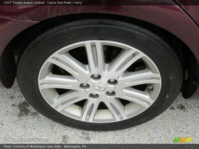 Cassis Red Pearl / Ivory 2007 Toyota Avalon Limited