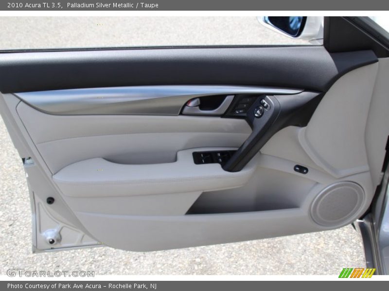 Palladium Silver Metallic / Taupe 2010 Acura TL 3.5