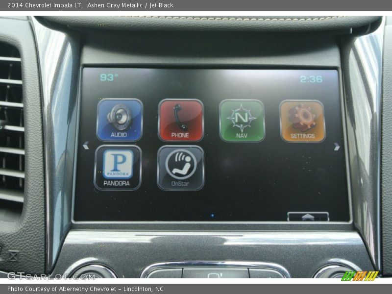 Ashen Gray Metallic / Jet Black 2014 Chevrolet Impala LT