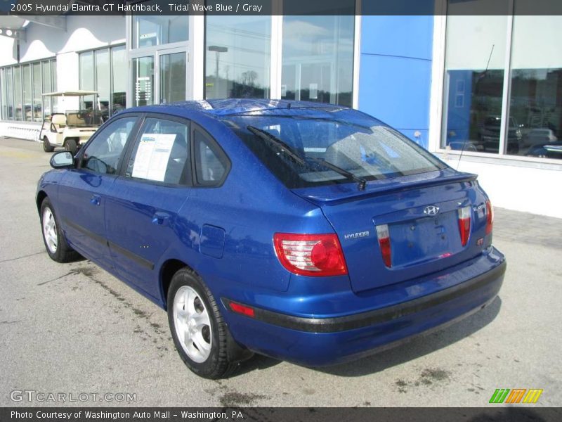 Tidal Wave Blue / Gray 2005 Hyundai Elantra GT Hatchback