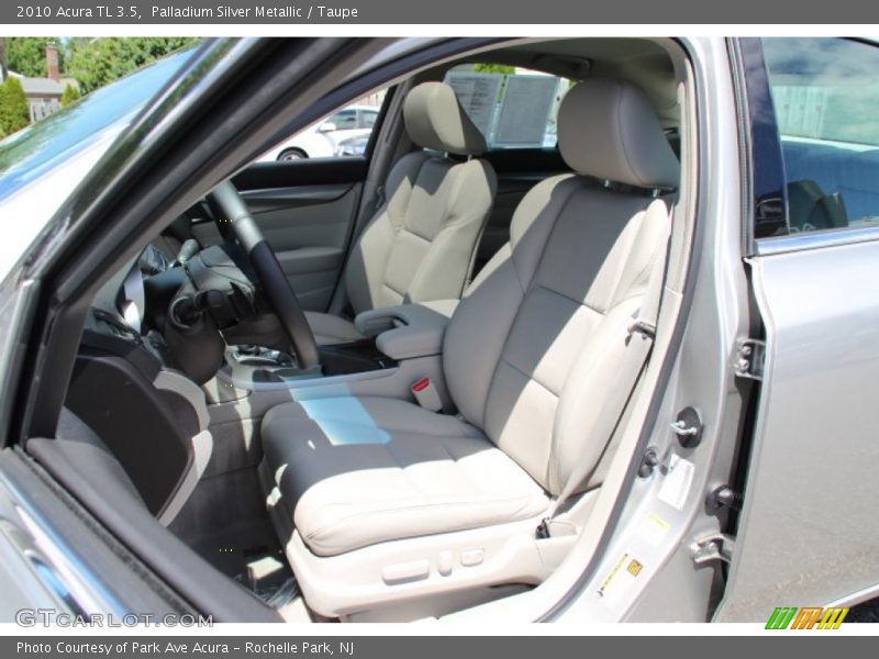 Palladium Silver Metallic / Taupe 2010 Acura TL 3.5