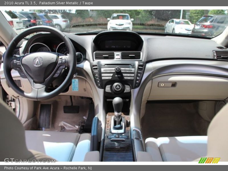 Palladium Silver Metallic / Taupe 2010 Acura TL 3.5