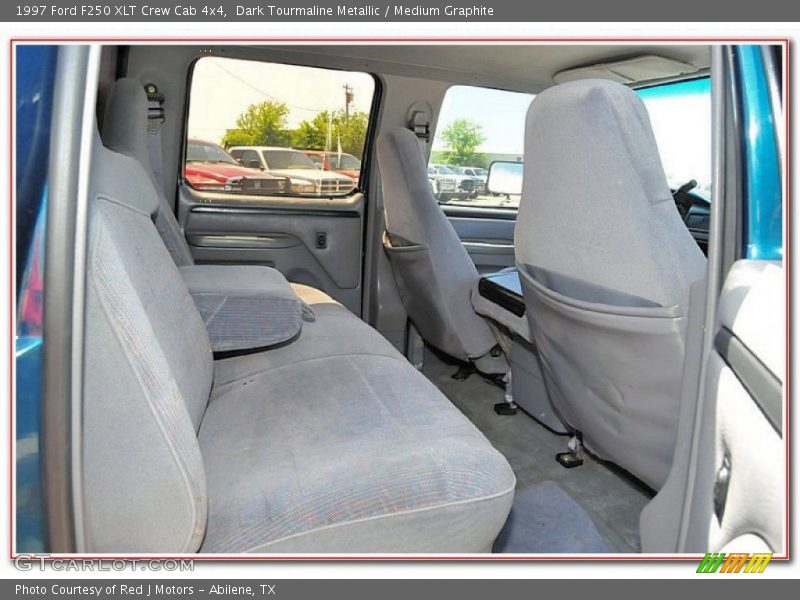 Rear Seat of 1997 F250 XLT Crew Cab 4x4