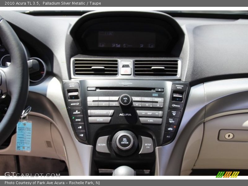 Palladium Silver Metallic / Taupe 2010 Acura TL 3.5