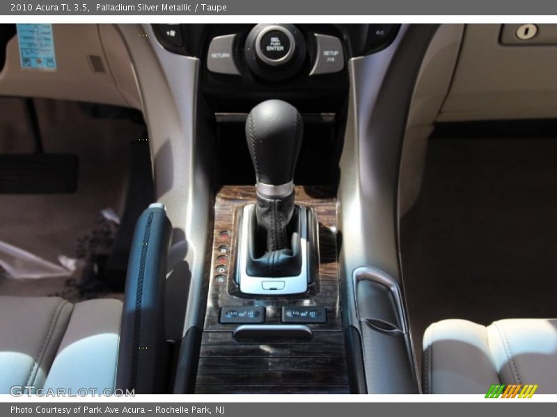 Palladium Silver Metallic / Taupe 2010 Acura TL 3.5