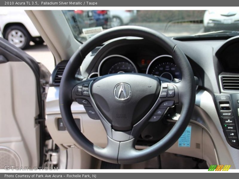 Palladium Silver Metallic / Taupe 2010 Acura TL 3.5