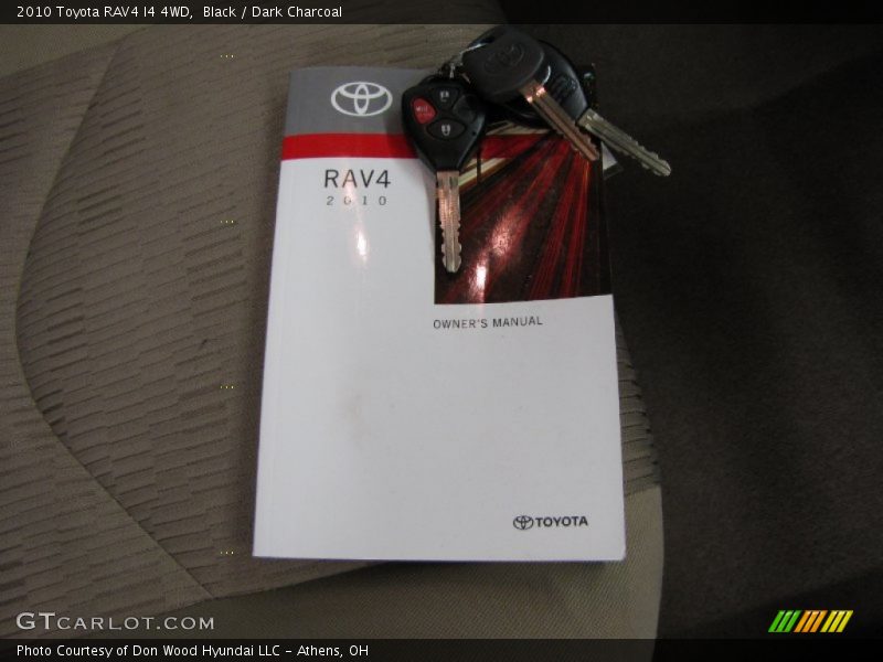 Black / Dark Charcoal 2010 Toyota RAV4 I4 4WD