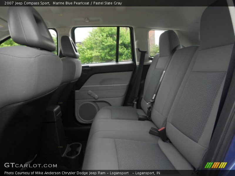 Marine Blue Pearlcoat / Pastel Slate Gray 2007 Jeep Compass Sport